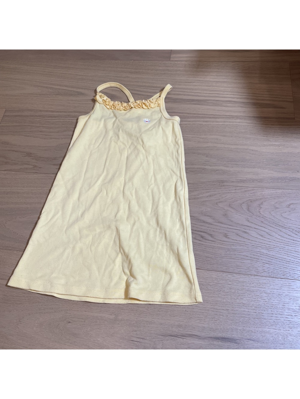 Spalding Girls Pale yellow Tank top dress – Size 5T/5